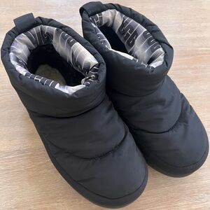 Ugg Classic Maxi Mini Black Slip On Puff Boots Black 7